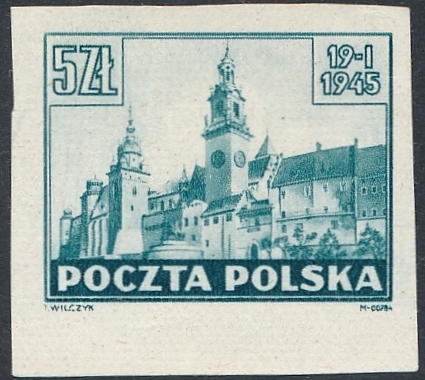 0366 Dp dwustronny gwarancja czysty** Widoki Krakowa 