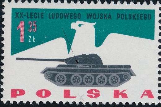 1281 uszkodzony czołg czysty**
