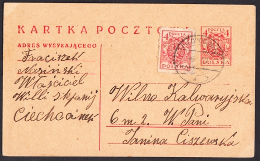  Cp 39 I kasownik Ciechocinek 1922 rok