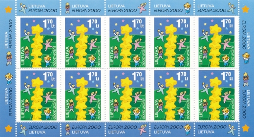 Litwa Mi.730 Arkusik czysty**