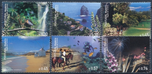 Portugalia Madeira Mi.235-240 czyste**