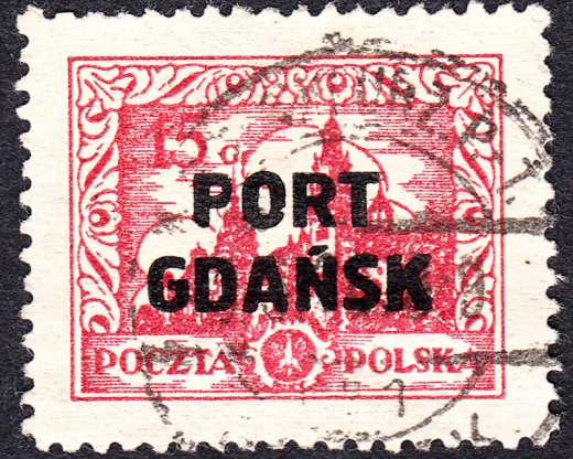Port Gdańsk 14 a IIx kasowany gwarancja+opis