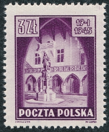 0365 papier cienki x21 ZL 11½ gwarancja czysty** Widoki Krakowa
