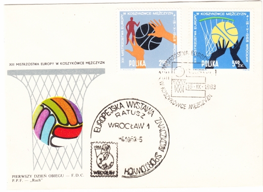 1274 zgrubienie w S koperta FDC