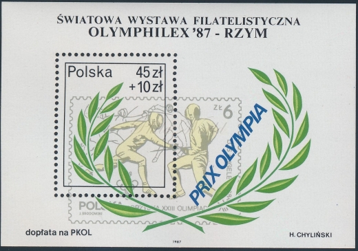 2964 blok 134 plamka na liściu czysty**
