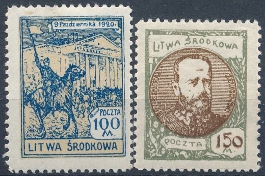 Litwa Środkowa 42-43 B czyste*