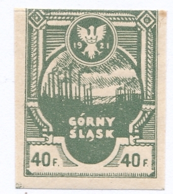 Poczta Powstańcza na Górnym Śląsku fi.4 A czysty** 