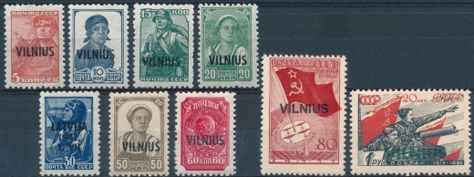 Litwa Mi.10-18 czyste*
