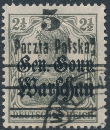 0008 II a oliwkowoszary B13 wykrzyknik kasowany