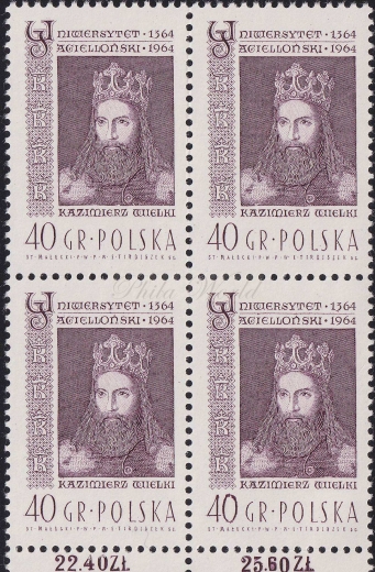 1337 B1 podwójne moletowanie liter czwórka czysta**
