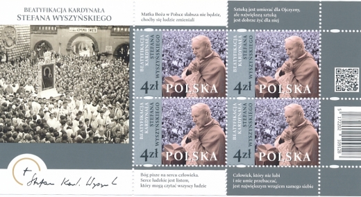 5172 Blok 356 czysty** Kardynał Stefan Wyszyński