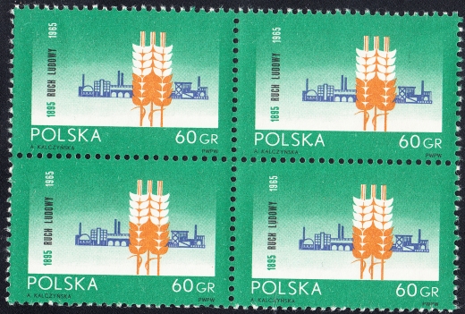 1437 B1 kropka na K czwórka czysta**
