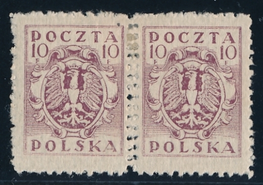 0087 B podwójne ząbkowanie pionowe parka czysta*