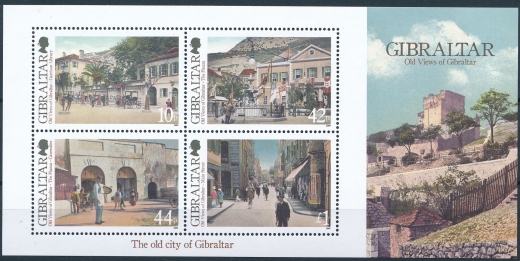 Gibraltar Mi.1345-1348 Blok 89 czyste**