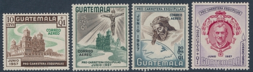 Guatemala Mi.0607-610 czyste**