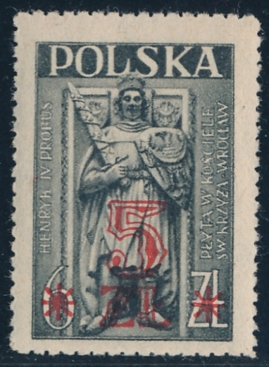 0418 a nadruk czerwony czysty**