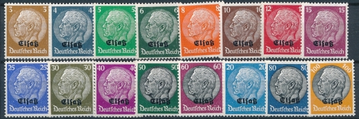 Elsass Mi.1-16 czyste**