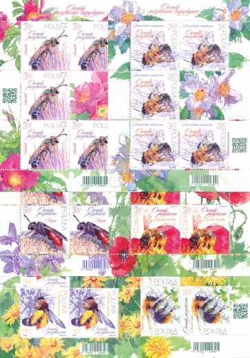5142-5147 B Arkusiki czyste** Owady Pożyteczne