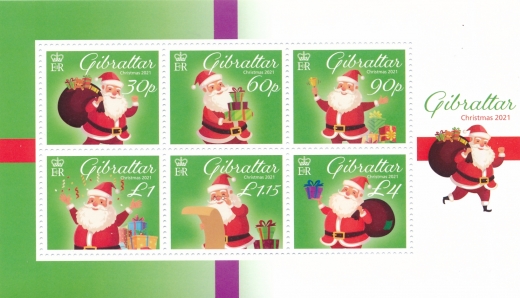 Gibraltar 2032-2037 Blok 149 czyste**