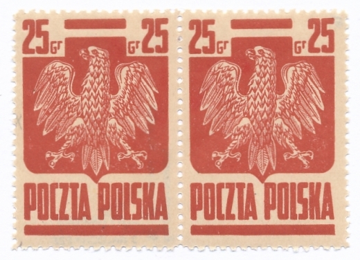 V c brązowoczerwony plama na skrzydle parka gwarancja+opis czysta** Wydanie obiegowe "Goznak"