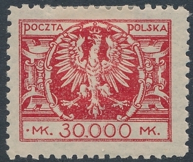 0174 Dp szczątkowy kropka przed lewym Mk czysty*