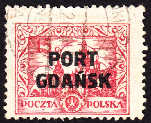 Port Gdańsk 14 a IIx kasowany gwarancja+opis