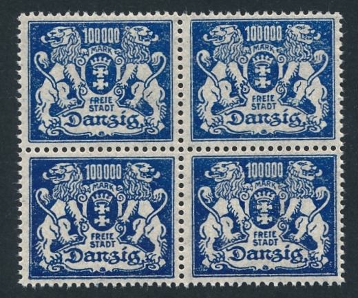 WMG 149 w czwórce czyste** Wydanie obiegowe - herb Gdańska