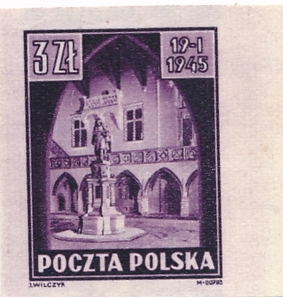 0365 Próba nieząbkowana druk dwustronny odwrócony czysty**