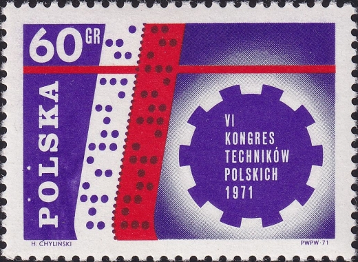 1954 kropki nad POLSKA gwarancja+opis czysty**