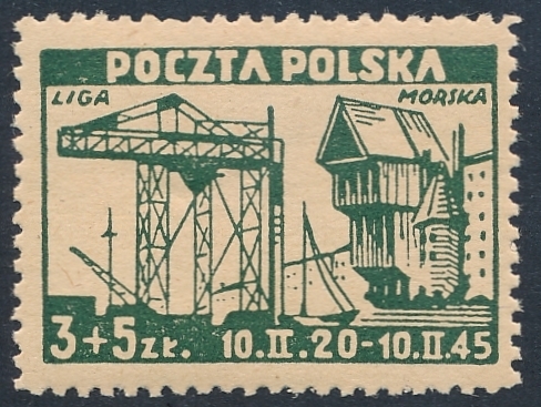 0370 papier gruby x1 gwarancja czysty** Liga Morska