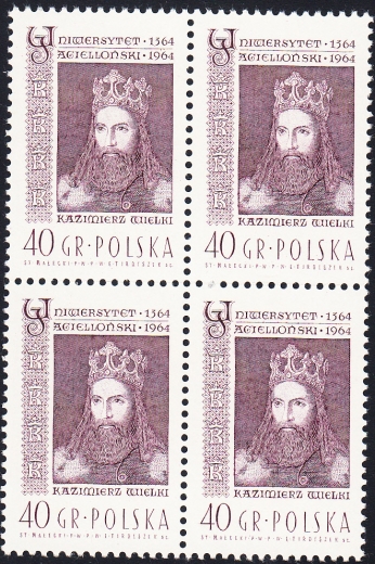 1337 B1 4x podwójne moletowanie liter AZ czwórka czysta**