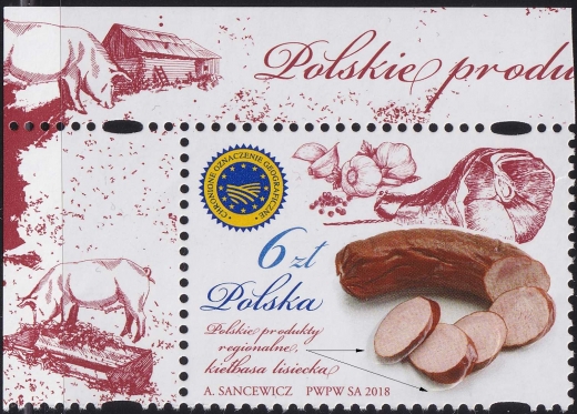  4854 przesunięcie suchego tłoczenia czysty** Polskie produkty regionalne